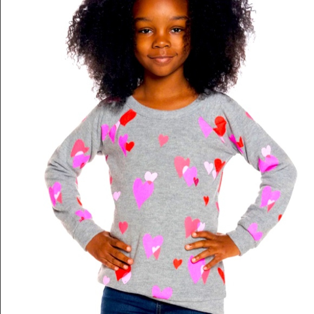 Chaser hearts sweatshirt